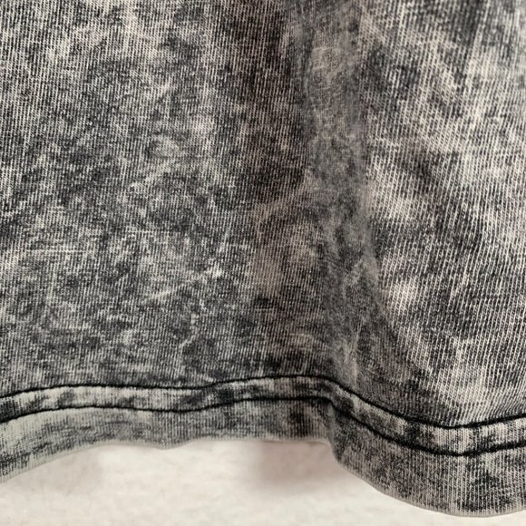 VTG The Hammer T Shirt Mens Acid Wash Tee Size XL Y2K Ash Black Gray - Picture 7 of 13